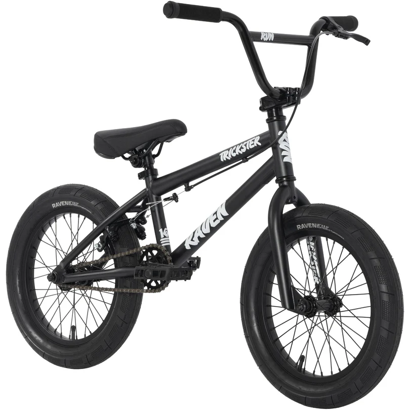 Raven 20 Trickster BMX Bike Midnight Matte GYMPIE 
